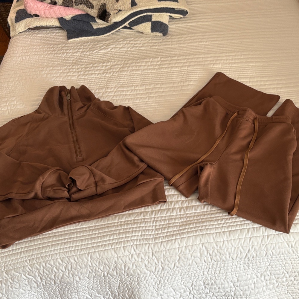 Brown Activewear Set